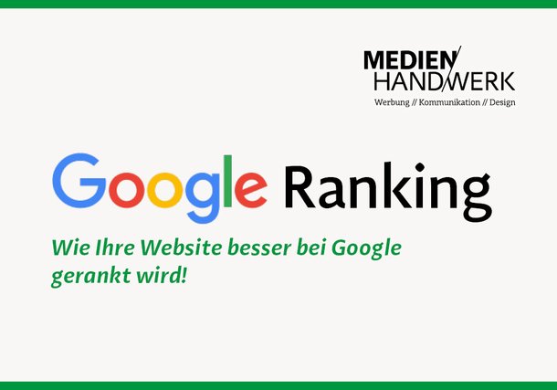 medienhandwerk logbuch google seo suchmaschinen ranking
